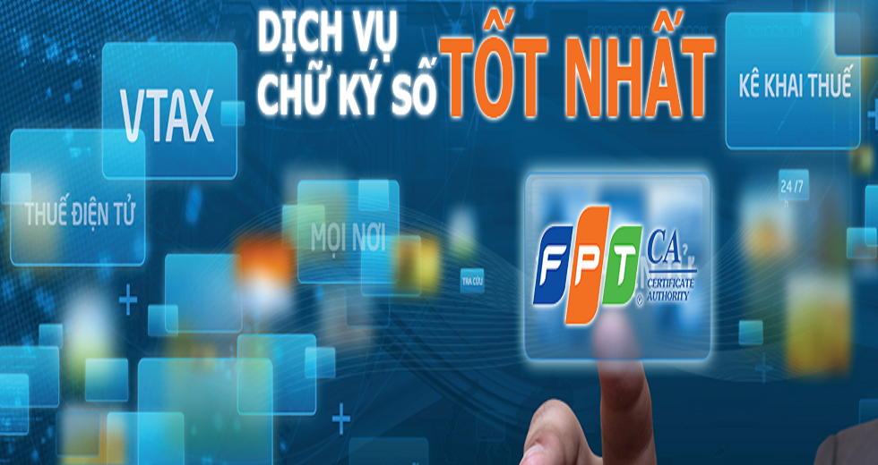 Bảng báo giá Chữ ký số FPT CA