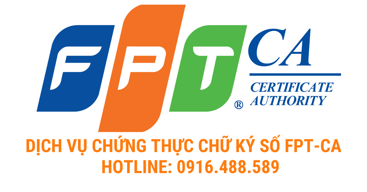 Đăng ký chữ ký số FPT CA
