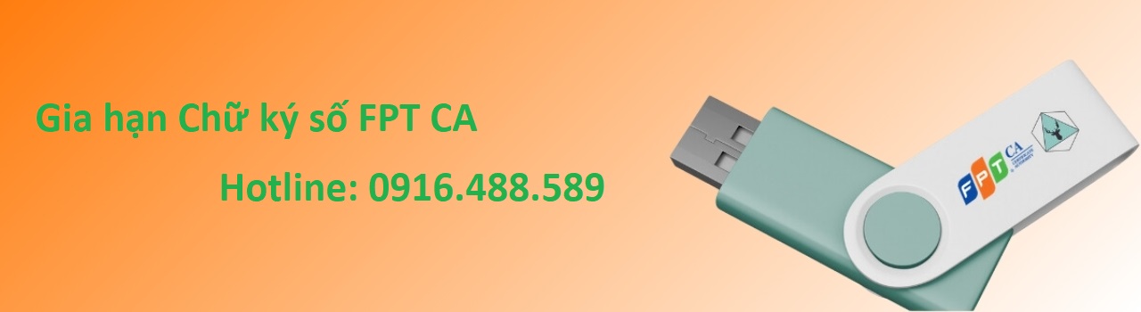 gia hạn chữ ký số fpt ca